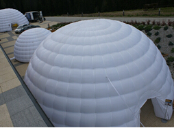 Advertising inflatable dome tent