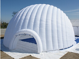 Giant event inflatable igloo