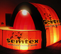 LED inflatable bar for pub