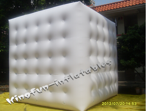 Advertising inflatable cube ball
