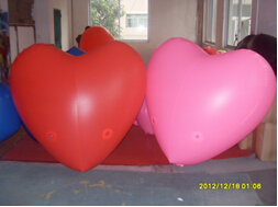 Wedding inflatable helium heart