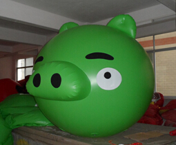 Air helium pig balloon