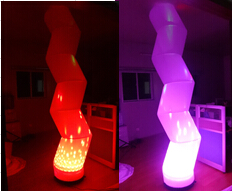 MP3 LED inflatable club decor