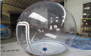 Clear inflatable bubble tent for promotion