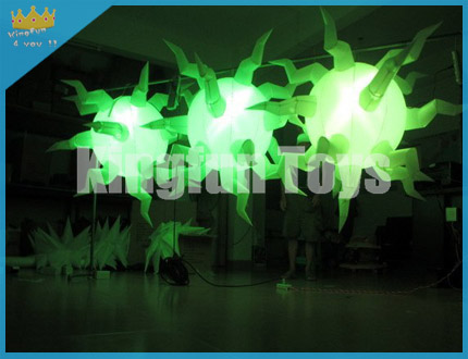 Outdoor&indoor inflatable LED star