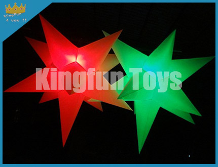 LED inflatable star decoration