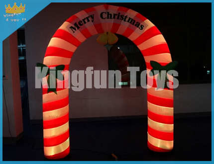 Christmas inflatable LED Arch