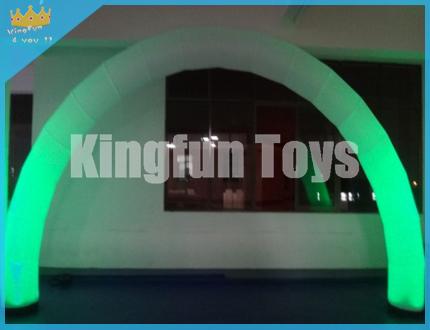 Event inflatable LED arch