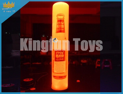 Advertising inflatable LED cone
