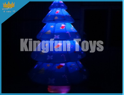 Christmas inflatable LED tree
