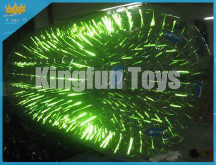 Shining inflatable water tube
