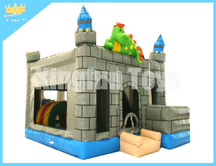 Dragon inflatable castle bounce combo
