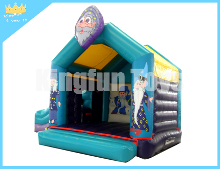Small lion inflatable jumping combo