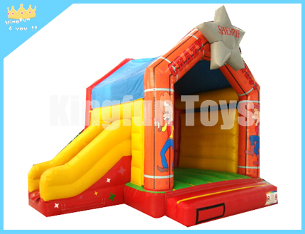 Crazy cowboy inflatable combo