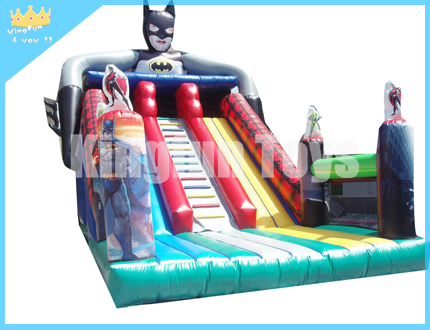 Batman inflatable slideway