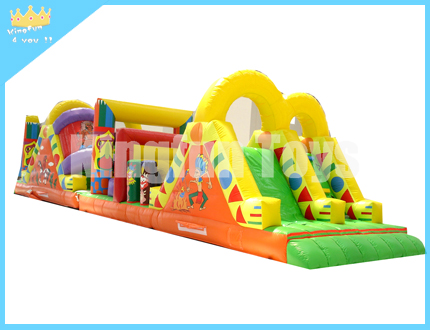 Magical inflatable obstacle course