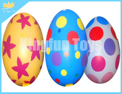 Inflatable egg for Easter