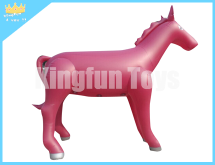 Inflatable horse