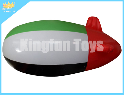 Arab flag inflatable helium airship