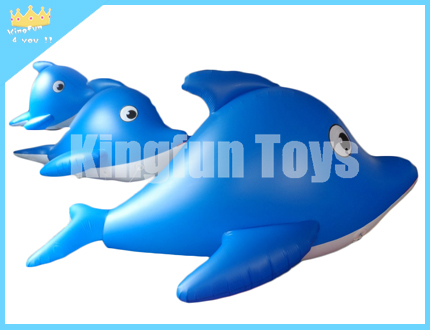 Inflatable dolphins