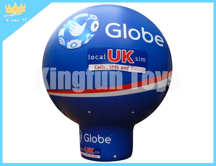 Show inflatable helium ball