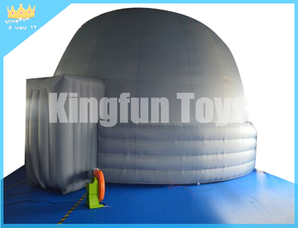 Planetarium tent with 4 rings