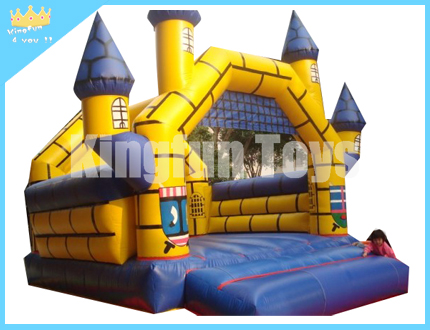 Inflatable tower castle