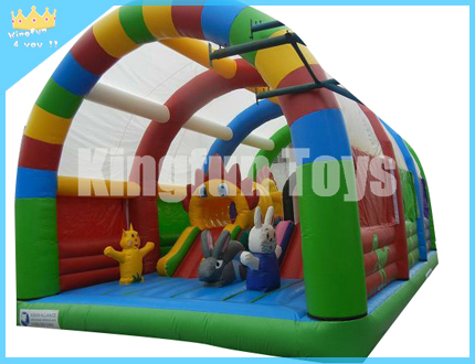 Giant jumping bouncer for kids