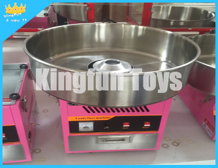 Candy Floss machine with cover