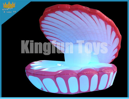 Customized colorful shell flower