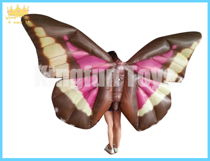 Inflatable butterfly
