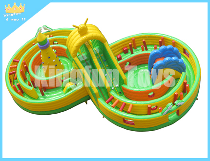 New inflatable obstacle sport