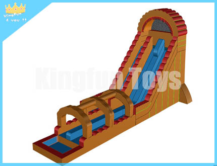 Customized  water slide with slip