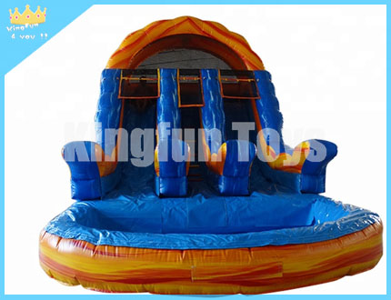 Popular inflatable water slide