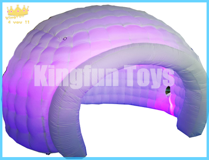 LED inflatable igloo dome