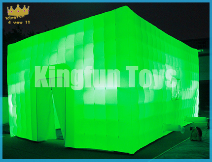 Wedding inflatable cube tent