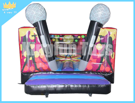 Disco inflatable jumper