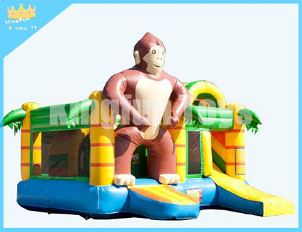 Monkey inflatable combo