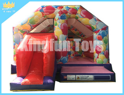 Balloon UK bounce with slide
