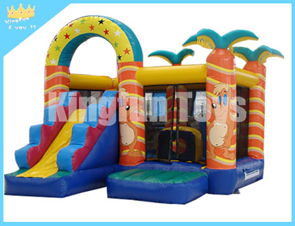 Gungle inflatable bouncy castle