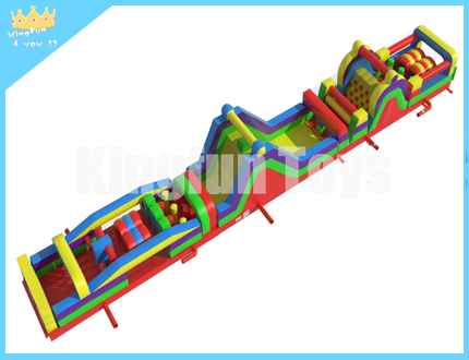 Customized inflatable obstacle sport