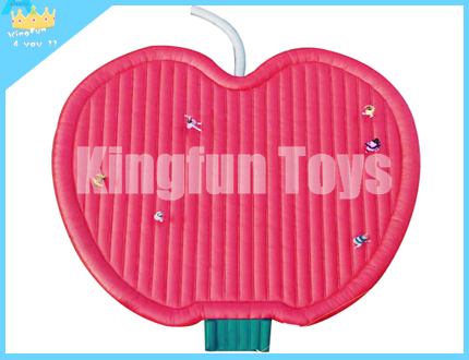 Apple inflatable jumping mat