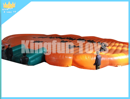 Pumpkin inflatable mat