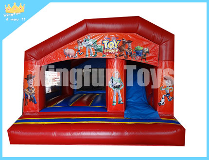 Toy story jumping bounce slide