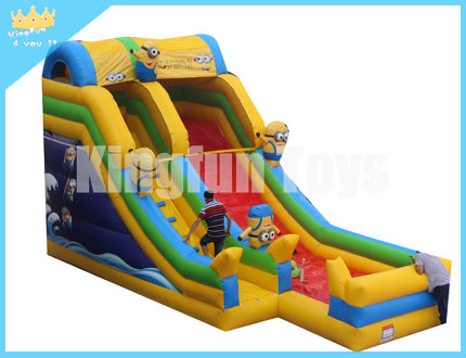 Minions inflatable slide