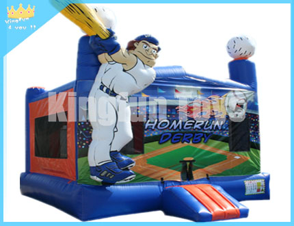 Bassball inflatable bounce castle
