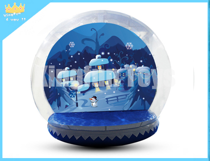 Customized backdrop bubbe globe